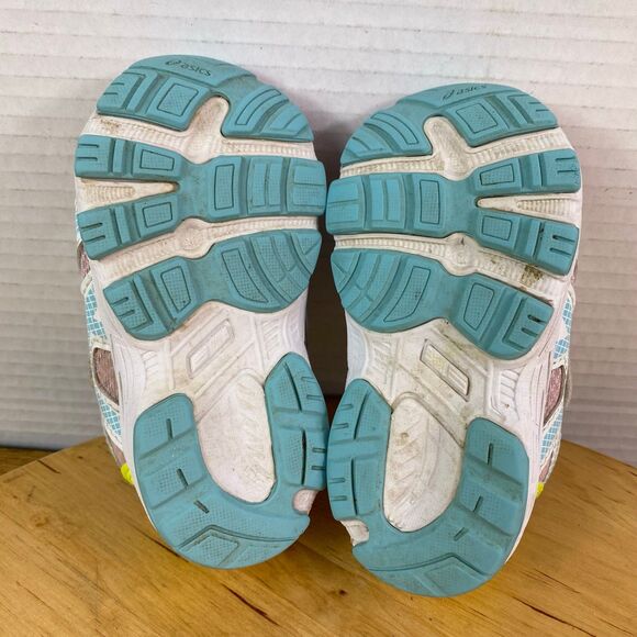 Asics Contend 6 Ts School Yard Jr 1 Pink Size 5K Girls Colorful - Picture 9 of 10